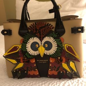 burberry owl purse